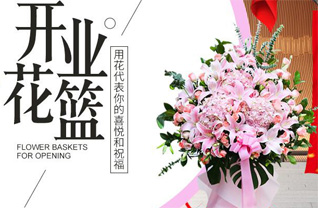 海南海口市美兰区灵山镇晋文村花篮配送